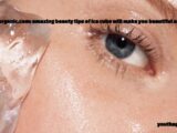 amazing beauty tips of ice cube will make you beautiful and young